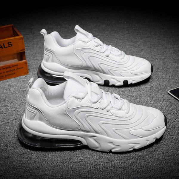 High Quality Microfiber Running Shoes Breathable Shock Absorbing