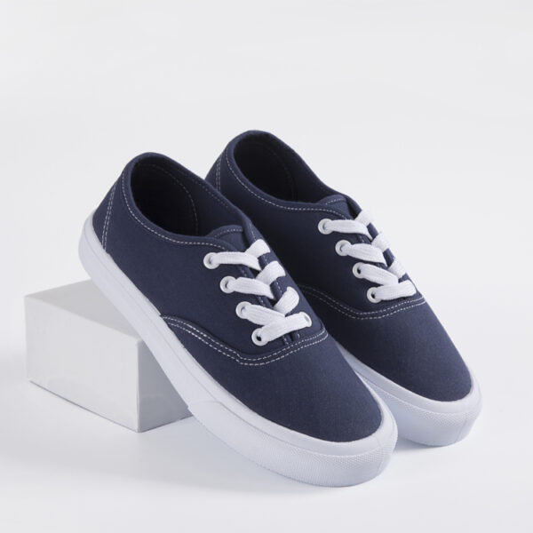 New Spring Trending Casual Canvas Flat Skate Sneaker Shoes