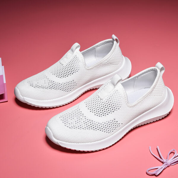 Hollow Fly Net Surface Women's Casual Shoes Light Breathable Shoes