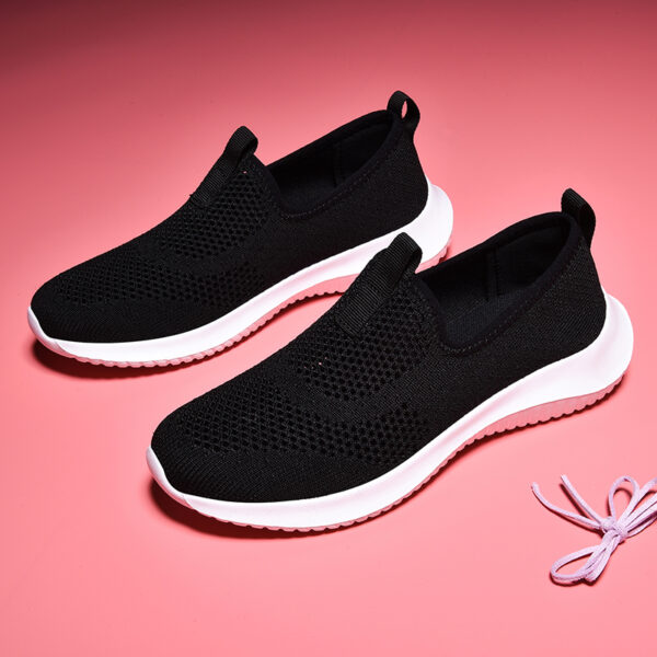 Hollow Fly Net Surface Women's Casual Shoes Light Breathable Fashion