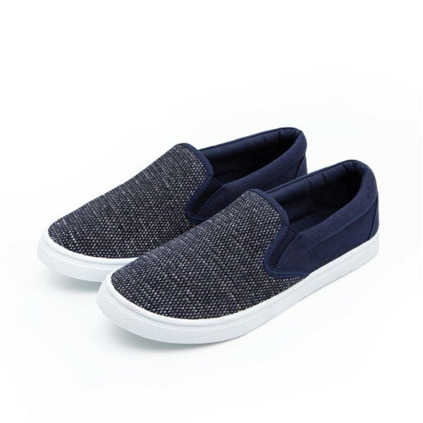 New Design Slip-on Comfortable Canvas Shoes Flat Sneaker