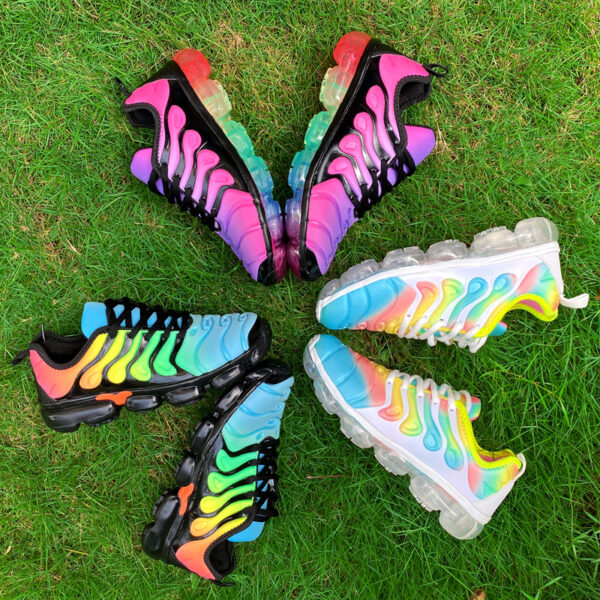 Air Cushion Women Running Shoes Colorful Sports Sneakers