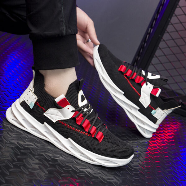 Stylish Black Sport Men's Trainers Sneakers