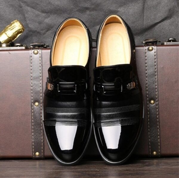 Business Formal Dress Shoes Men Leather Black Shoes