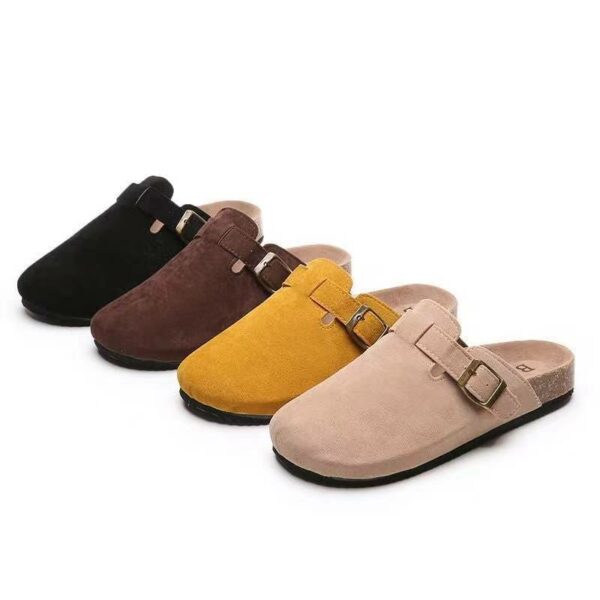 Fashion Trend Spring Day Life Textile Micro Fabric Eva Shoes Clogs For Women's